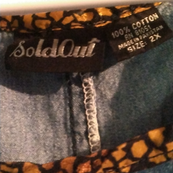 2X gorgeous light weight blue long sleeveless Dress - Picture 3 of 3